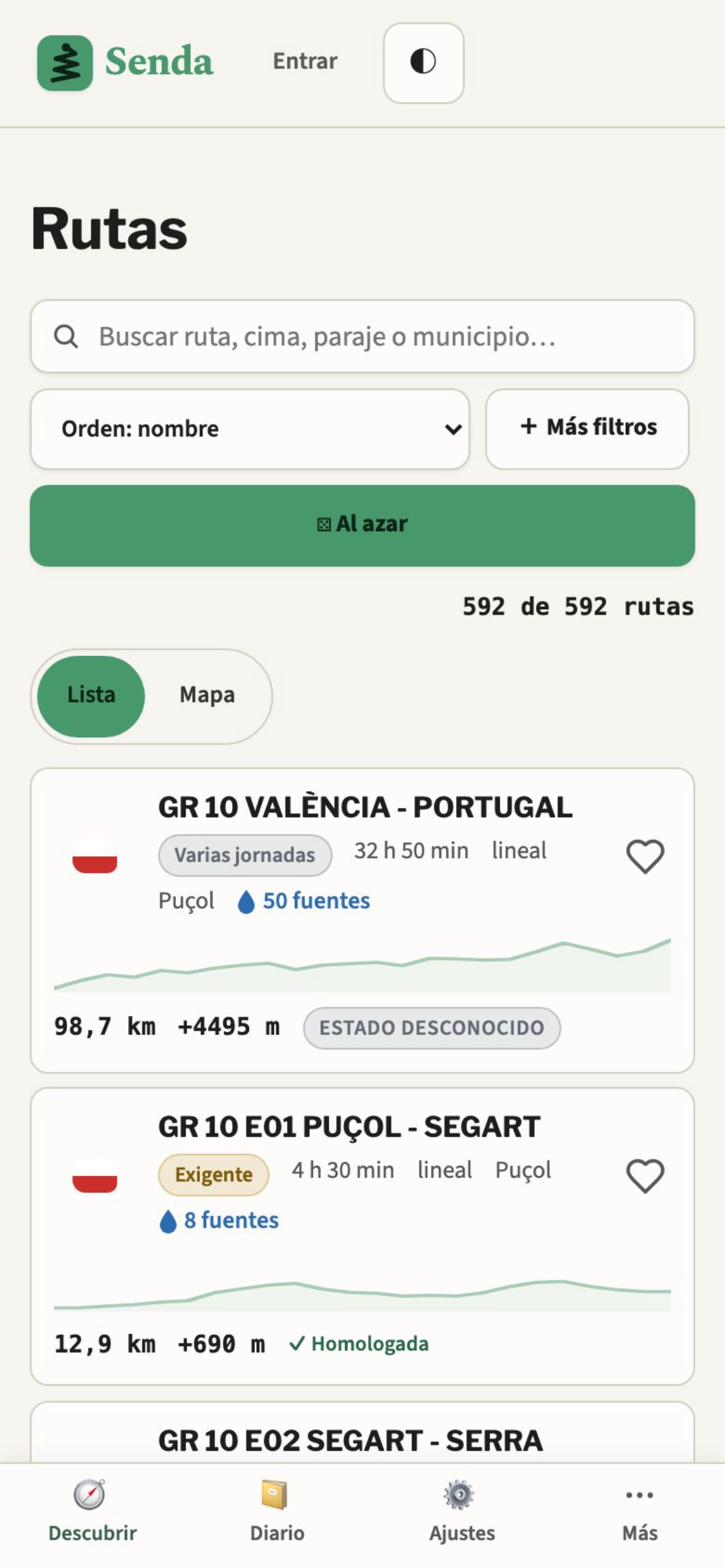 Captura de Senda